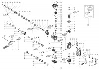 METABO 00763000 KH 5-40 EU SDS-Max Combination Hammer Drill 230V Spare Parts