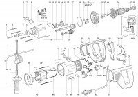 METABO 00806001 BDE 1100 EU Drill 230V Spare Parts