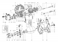 Metabo Domestic Waterworks 1100w 4000L/h 00972000 HWW 4500/25 INOX EU 230V Spare Parts