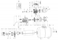 Metabo Domestic Waterworks 1900w 9000L/h 00977000 HWW 9000/100 G EU 230V Spare Parts