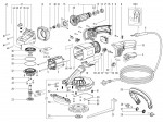 Metabo Renovation Grinder 1700w 125mm 03822420 RS 17-125 US 120V Spare Parts