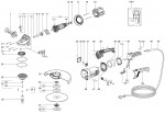 METABO 06450001 WX 24-230 QUICK EU 2400w 230mm Angle Grinder 230V Spare Parts