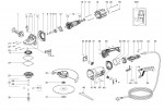 METABO 06453261 W 26-230 EU 2600w 180mm Angle Grinder 230V Spare Parts