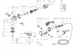 METABO 06473260 W 26-180 MVT EU 2600w 180mm Angle Grinder 230V Spare Parts