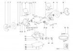 METABO 09201000 DS D 9201 3 Bench Grinder / 400V/50HZ Spare Parts