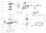 METABO 11351390 SRE 4351 TurboTec GB 1/3 Sheet 350w Orbital Sander 110V Spare Parts