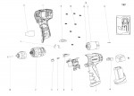 Metabo Cordless Impact Drill 18144310 POWERMAXX SB Spare Parts