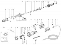Metabo Plus Die Grinder 710w 21042000 GE 710 PLUS 99 Spare Parts