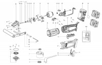 Metabo Cordless Large Angle Grinder 21057000 WPB 36-18 LTX BL 110 IK 99 Spare Parts