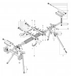 Metabo KGS/KGT Accessory 29006000 MITRE SAWS-STAND KSU 401 EU 230V Spare Parts