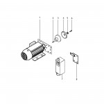 Metabo Motor Accessory 0100015501 11 BKH/BKS-MOTOR - 5,50 DNB 3 / 400V/50HZ Spare Parts