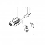 Metabo Motor Accessory 0100015501 12 BKH/BKS-MOTOR - 5,50 DNB 3 / 400V/50HZ Spare Parts