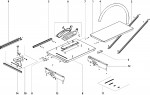 Metabo Corded Table Saw 315x30mm 2500w 0103152021 13 TKHS 315C 2,00 WNB SA 220V / 60HZ Spare Parts