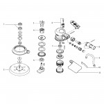 METABO 0901061017 10 ES 7700 Disc Sander Spare Parts