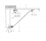 METABO 0910003330 11 TABLE REAR EXTENSION PK Spare Parts