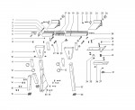 METABO 0910003500 11 TABLE EXTENSION KGS LINKS TELESKOPVERL. Spare Parts