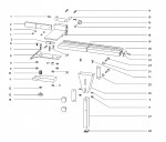 METABO 0910006525 11 TABLE EXTENSION KGS RECHTS Spare Parts