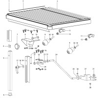 METABO 0910064401 10 TABLE SIDE EXTENSION UK290/UK333 Spare Parts