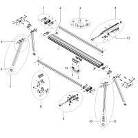 METABO 0910066110 10 WORKSTAND KSU 400 Spare Parts